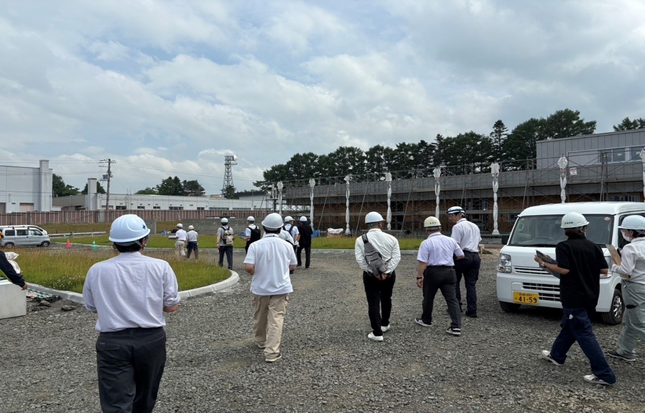 現場内での移動の様子