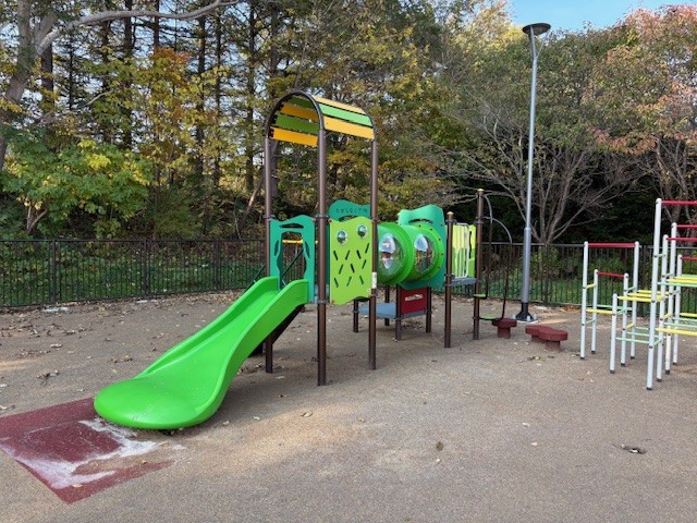 コンビネーション遊具の様子